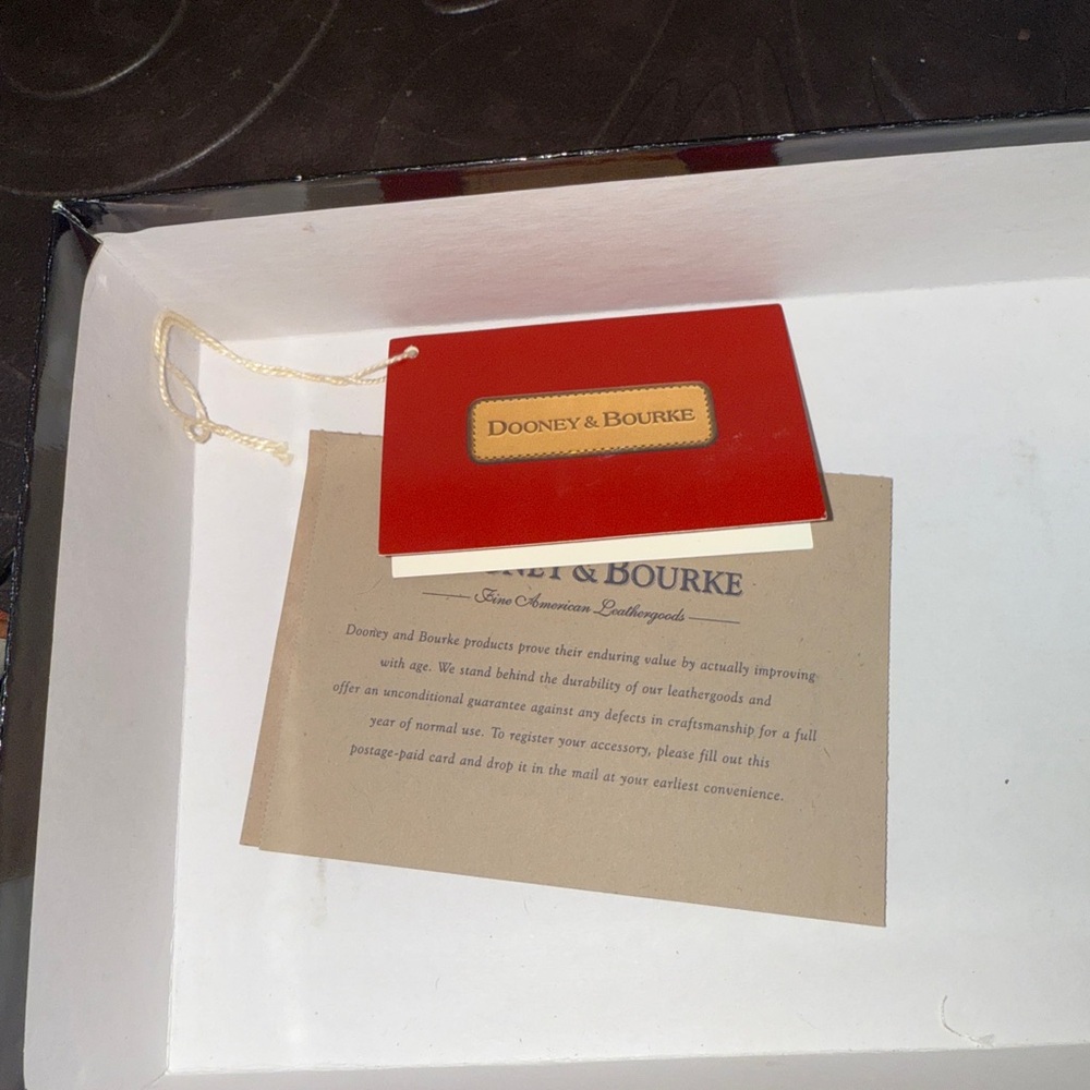 Dooney & Bourke Leather Clutch - Picture 5 of 7